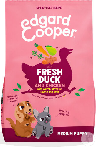 Edgard & Cooper Kroketten Für Mittelgroße Welpen Frische Ente & Huhn 7kg