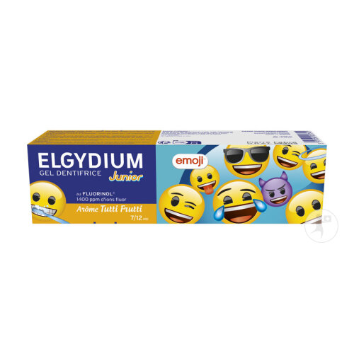 Elgydium Zahnpasta Junior Emoji Tutti Frutti 50ml-2