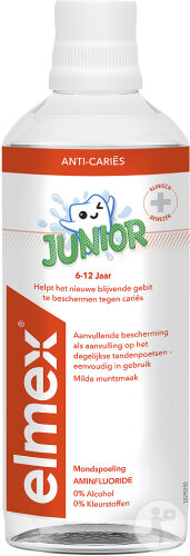 Elmex Junior Zahnspülung 6-12 Jahre Flasche 400ml