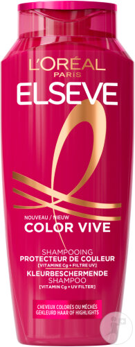 Elseve Color Vive Farbschutz Shampoo Gefärbtes Oder Gesträhntes Haar Flasche 300ml