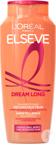 Elseve Dream Long Wiederaufbauendes Shampoo Beschädigtes Langes Haar Flasche 300ml