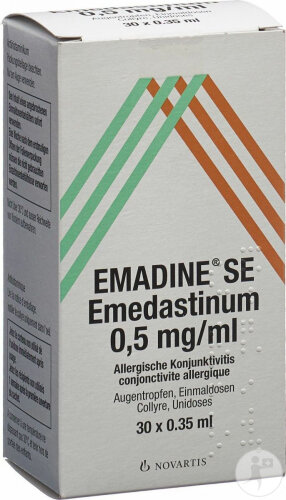 Emadine SE 0,5 mg/ml Augentropfen 30 Einzeldosen
