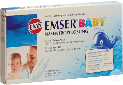 Emser Baby Nasentropflösung Ampullen 20x2ml