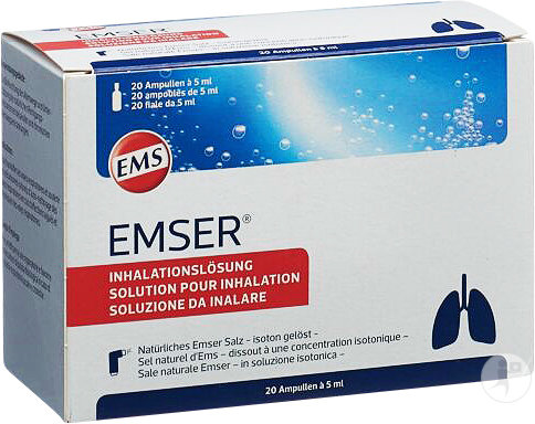 Emser Inhalationslösung Ampullen 20x5ml
