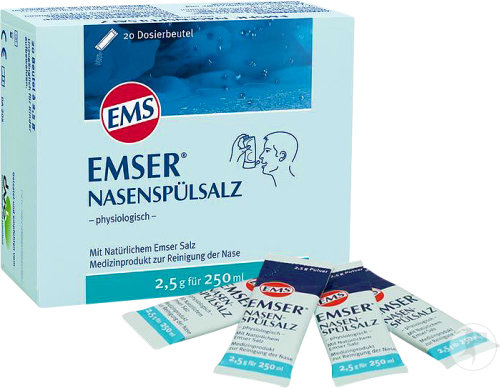 Emser Nasenspülsalz Beutel 20x2,5g