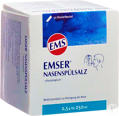 Emser Nasenspülsalz Beutel 50x2,5g