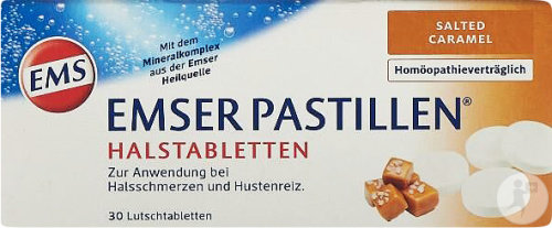 Emser Halstabletten Gesalzenes Karamell 30 Stück