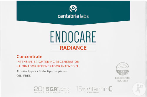 Endocare Radiance Konzentrat Intensiv Aufhellende Regeneration 15% Vitamin C Ampullen 14x1ml