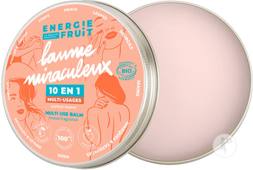 Energie Fruit Wunderbalsam 10in1 Multi-Anwendung Monoï Bio Duft Tiegel 100g