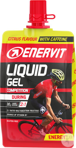 Enervit Liquid Gel Zitrus Mit Koffein 60ml