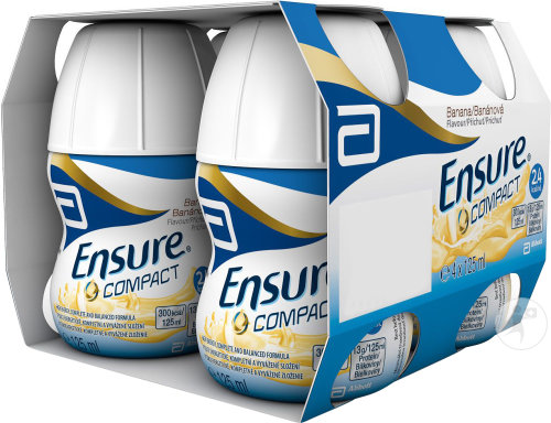 Ensure Compact Banane 4x125ml