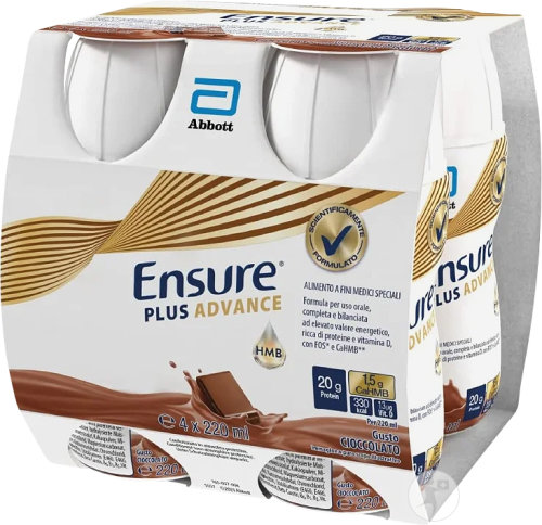 Ensure Plus Advance Schokolade 4x220ml