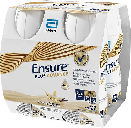 Ensure Plus Advance Vanille 4x220ml