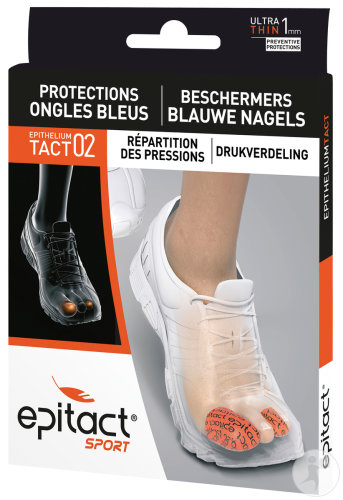 Epitact Sport Protections Blaue Nägel Epitheliumtact 02 Größe XL 2 Stück