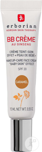 Erborian BB Crème Getönte Pflege Babyhaut-Effekt Caramel 15ml