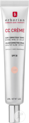 Erborian CC Crème Getönte Korrigierende Pflege Gesunder Glow & Ausstrahlung Hell 40ml