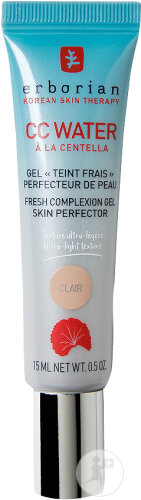 Erborian CC Water Gel Frischer Teint Hautperfektionierende Pflege Hell 15ml
