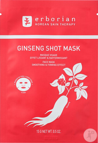 Erborian Ginseng Shot Mask Gesichtsmaske Glättender & Straffender Effekt 15g