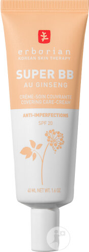 Erborian Super BB Crème Abdeckende Pflege Gegen Unreinheiten Gold 40ml