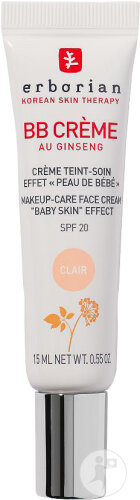 Erborian BB Crème Getönte Pflege Babyhaut-Effekt Hell 15ml