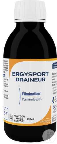 Ergysport Draineur Elimination Flakon 250ml