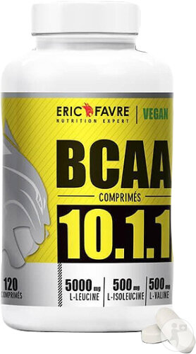 Eric Favre BCAA 10.1.1 Nahrungsergänzungsmittel Vegan 120 Tabletten