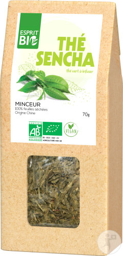 Esprit Bio Sencha Tee Grüntee Infusion Schlankheitskur Beutel 70g