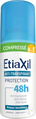 Etiaxil Anti-Transpirant 48h Schutz Komprimiert Empfindliche Haut 100ml