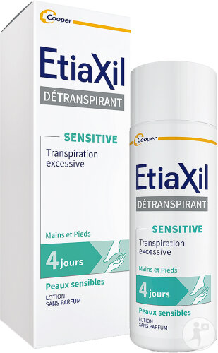 Etiaxil Detranspirant Sensitive Hände Und Füße Übermäßiges Schwitzen Empfindliche Haut Lotion 15ml
