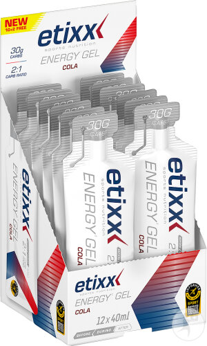 Etixx Energy Gel Cola 12x40ml