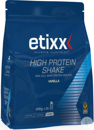 Etixx Power High Protein Shake Vanilla 1kg