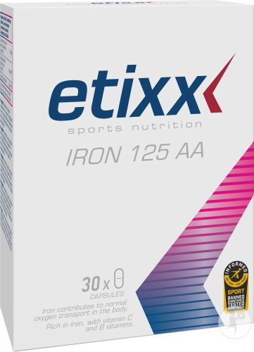 Etixx Iron 125 AA Ausdauer 30 Tabletten