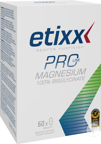 Etixx Magnesium 100% Bisglycinat Pro Line 60 Tabletten