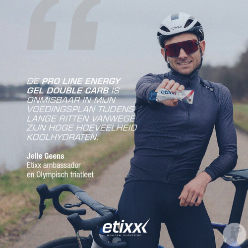 Etixx Pro Line Energy Gel Double Carb Energie-Gel Pfirsich 12x60ml-5