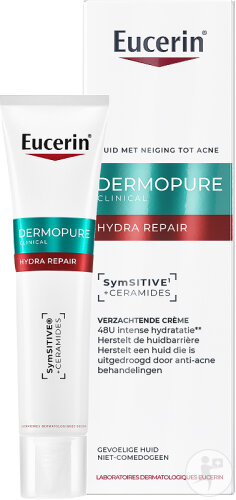 Eucerin Dermopure Clinical Hydra Repair Therapiebegleitende Feuchtigkeitspflege Tube 40ml