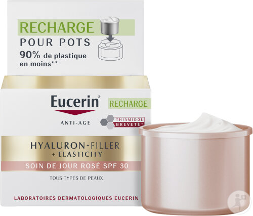 Eucerin Hyaluron-Filler + Elasticity Rosa Tag SPF30 Nachfüllung 50ml