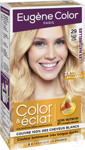 Eugène Color Color & Eclat Les Naturelles Permanente Haarfarbe 29 Sehr Helles Blond 1 Kit