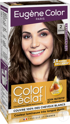 Eugene Color Les Naturelles Color & Eclat 2 Kastanienbraun 1 Kit