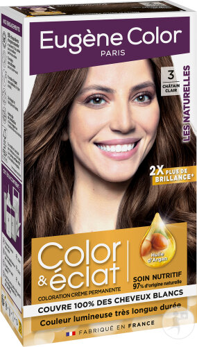 Eugène Color Les Naturelles Color & Eclat 3 Hellbraun 1 Kit