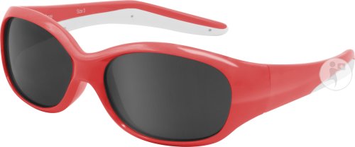Eureka Care Kinder Sonnenbrillen Rot Grau 2-4 Jahre 1 Stück