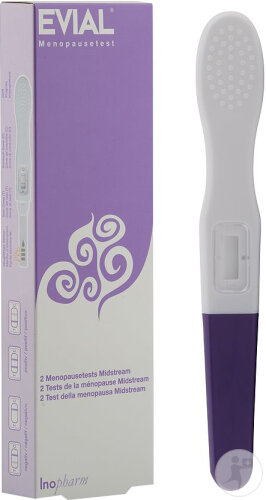 Evial Menopause Test Midstream 2 Stück