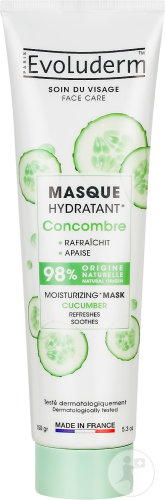 Evoluderm Gesichtspflege Feuchtigkeitsmaske Gurke Tube 150g