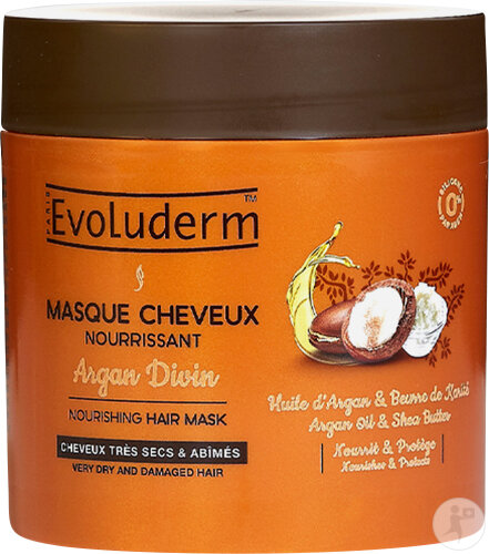 Evoluderm Nährende Haarmaske Argan Divin 500ml