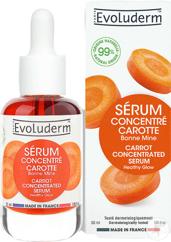 Evoluderm Konzentriertes Serum Gute Ausstrahlung Karotte Tropfflasche 30ml