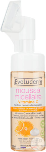 Evoluderm Mizellare Reinigungsschaum Mit Vitamin C 150ml