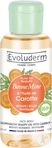 Evoluderm Schönheitsöl Bonne Mine Für Einen Frischen Teint Mit Karottenöl 100ml