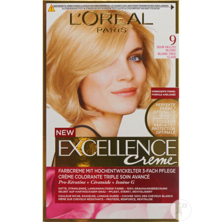 Excellence Creme Triple Protection 9 Sehr Helles Blond 1 Stück