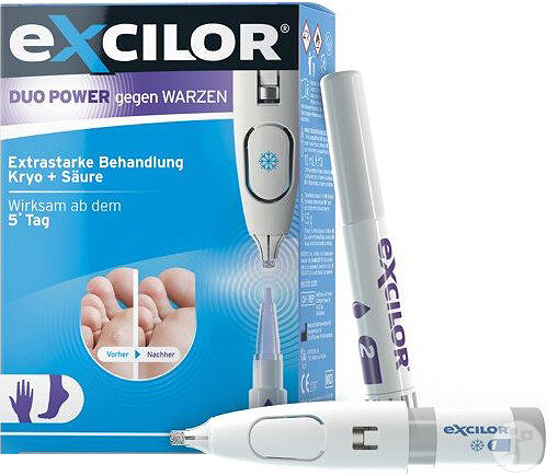 Excilor Warzen Duo Power Pen 1 Stück