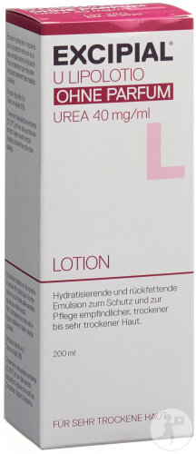 Excipial U Lipolotion Urea 40 mg/ml Parfümfrei Flasche 200ml
