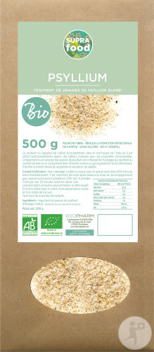 Exopharm Psyllium Tégument Blond Bio 500g